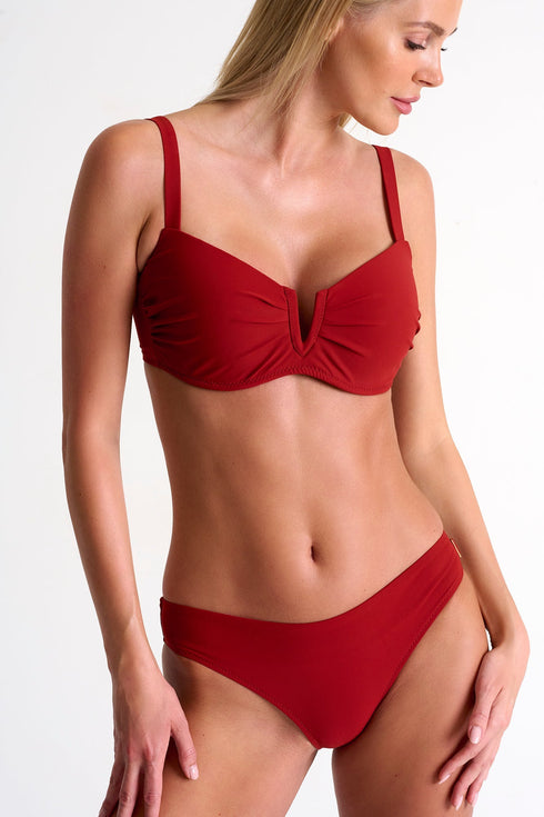 Classic Bikini Bottom - 42510-34-200 04 / 200 Orange Paprika / 75% POLYAMIDE, 25% ELASTANE